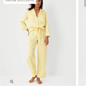 Ann Taylor Striped Pajama set BRAND NEW W TAG